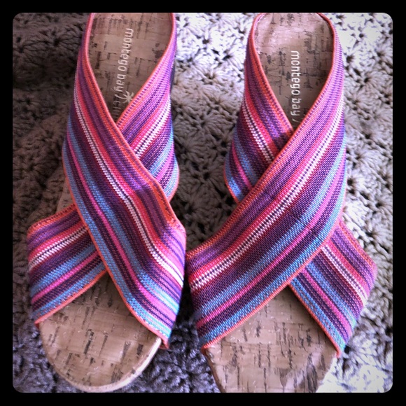 Wedge Sandler’s-worn once - Picture 1 of 4